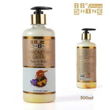 BB Shine Honey & Saaffron Face & Body Lotion - 500ml