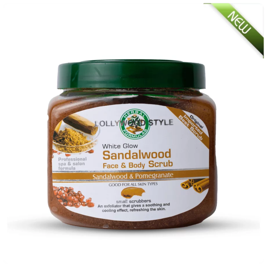 Sandalwood Face & Body Scrub (300ml)