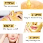 24K Gold Peel-Off Mask | Removes Blackheads and whiteheads