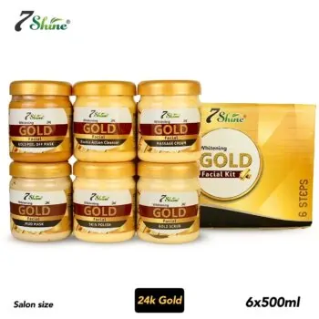 7 Shine Gold Facial Kit | Parlour Pack | Instant Glow