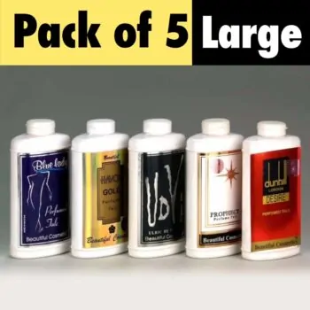 Bundle of 5 Talcum Powders (Large) | Fragranced