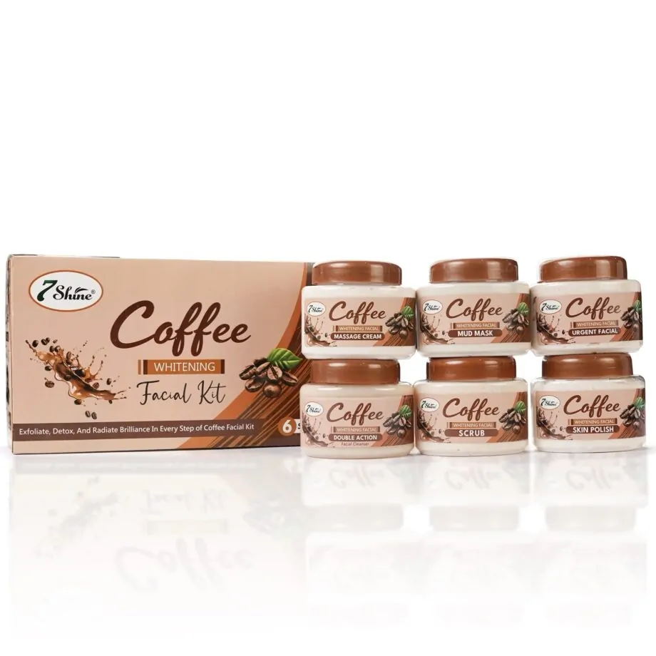 7 Shine Coffee Facial Kit | 300ml